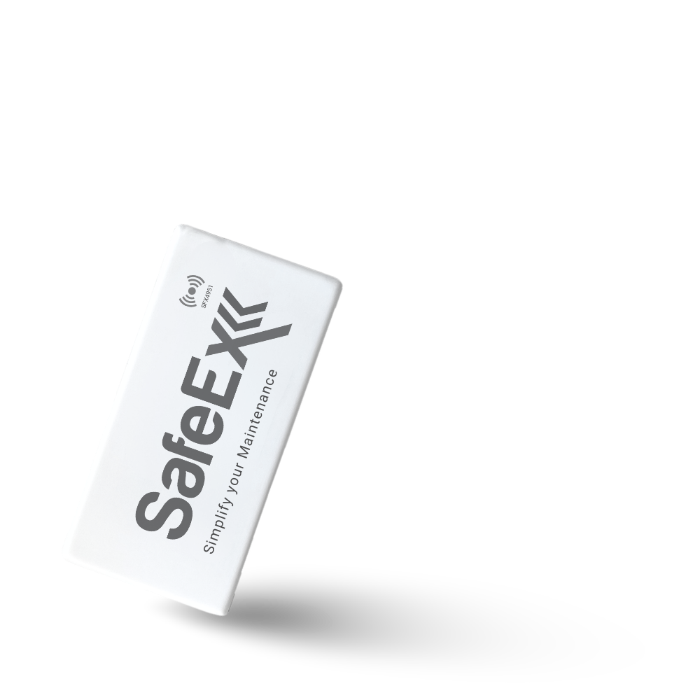 SafeEx RFID outdoor adhesive tag for hazardous area asset identification