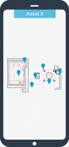 SafeEx Cloud mobile interface for equipment inspection and condition reporting